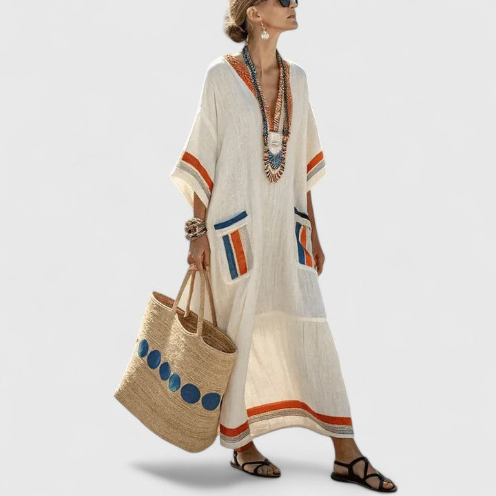 Boho Chic Floral Maxi Dress