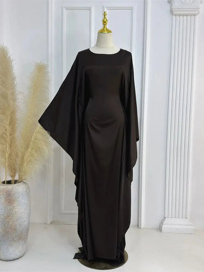 Beautiful Long Evening Dress with Thin Straps and High Cut