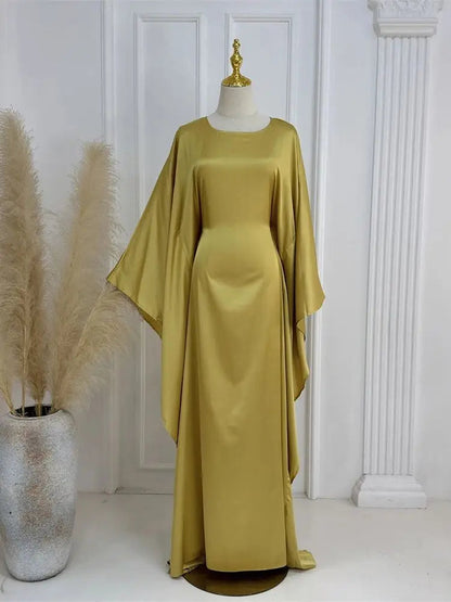Beautiful Long Evening Dress with Thin Straps and High Cut