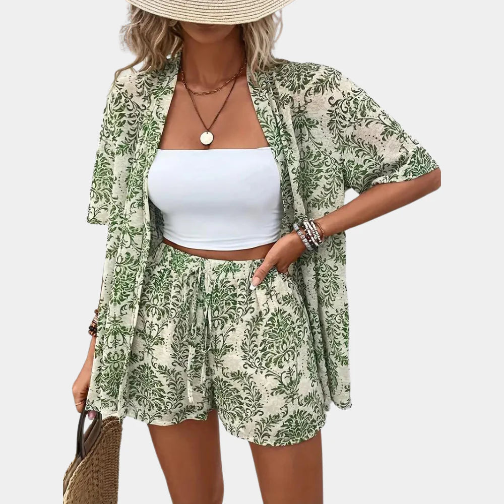 Breathable 2-Piece Summer Outfit for Women