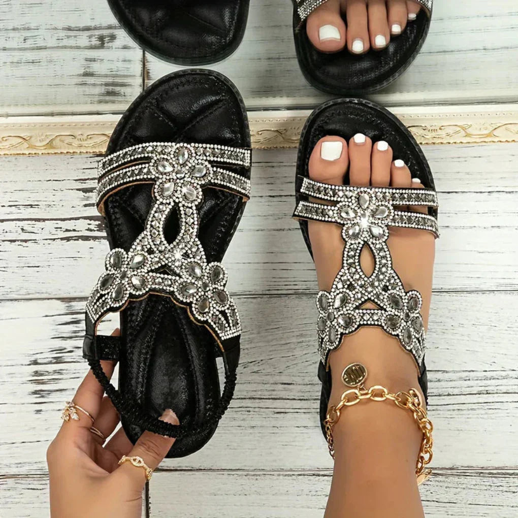 Bohemian Chic Comfortable Flat Sandals