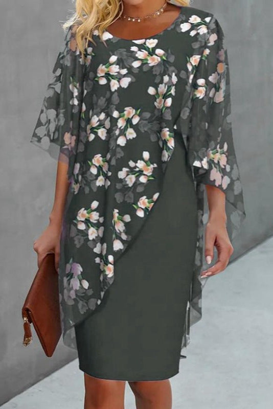 Beautiful Flower Women's Party Dress