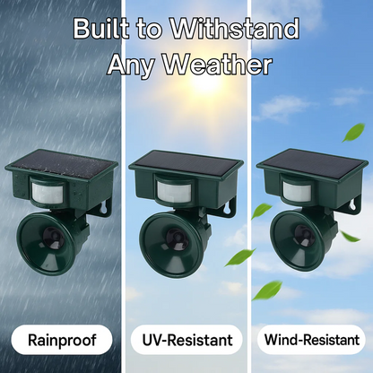 Automatic Outdoor Bird Repellent Device