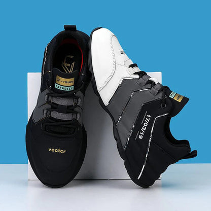 Athletic Male Running Shoes with Airy Cushioning