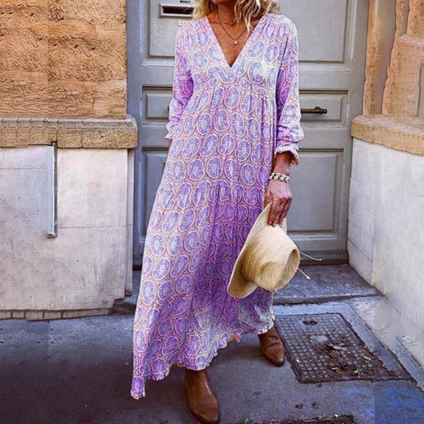 Boho Chic Long Summer Dress