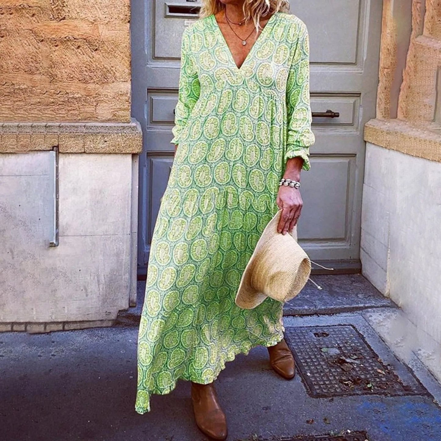 Boho Chic Long Summer Dress