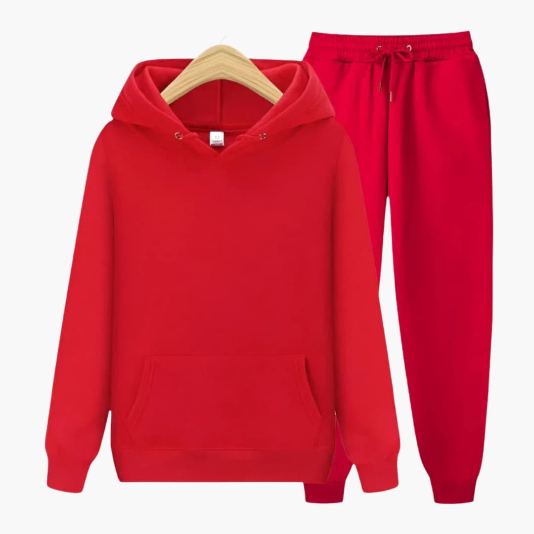 Athletic Hooded Tracksuit for Men