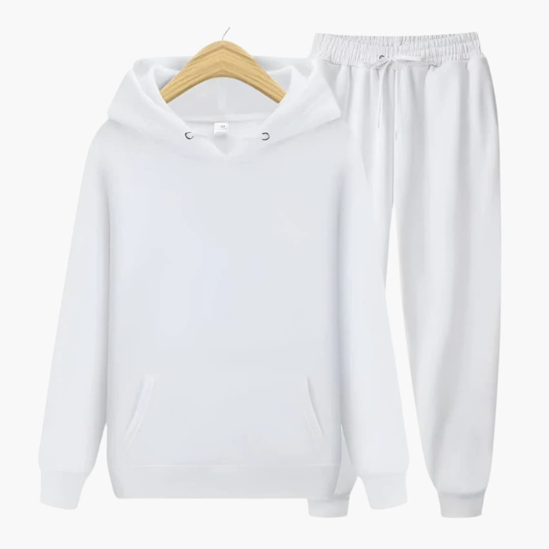 Athletic Hooded Tracksuit for Men