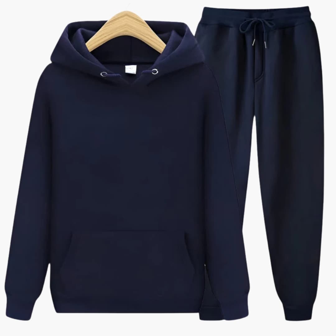 Athletic Hooded Tracksuit for Men