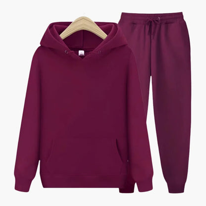 Athletic Hooded Tracksuit for Men