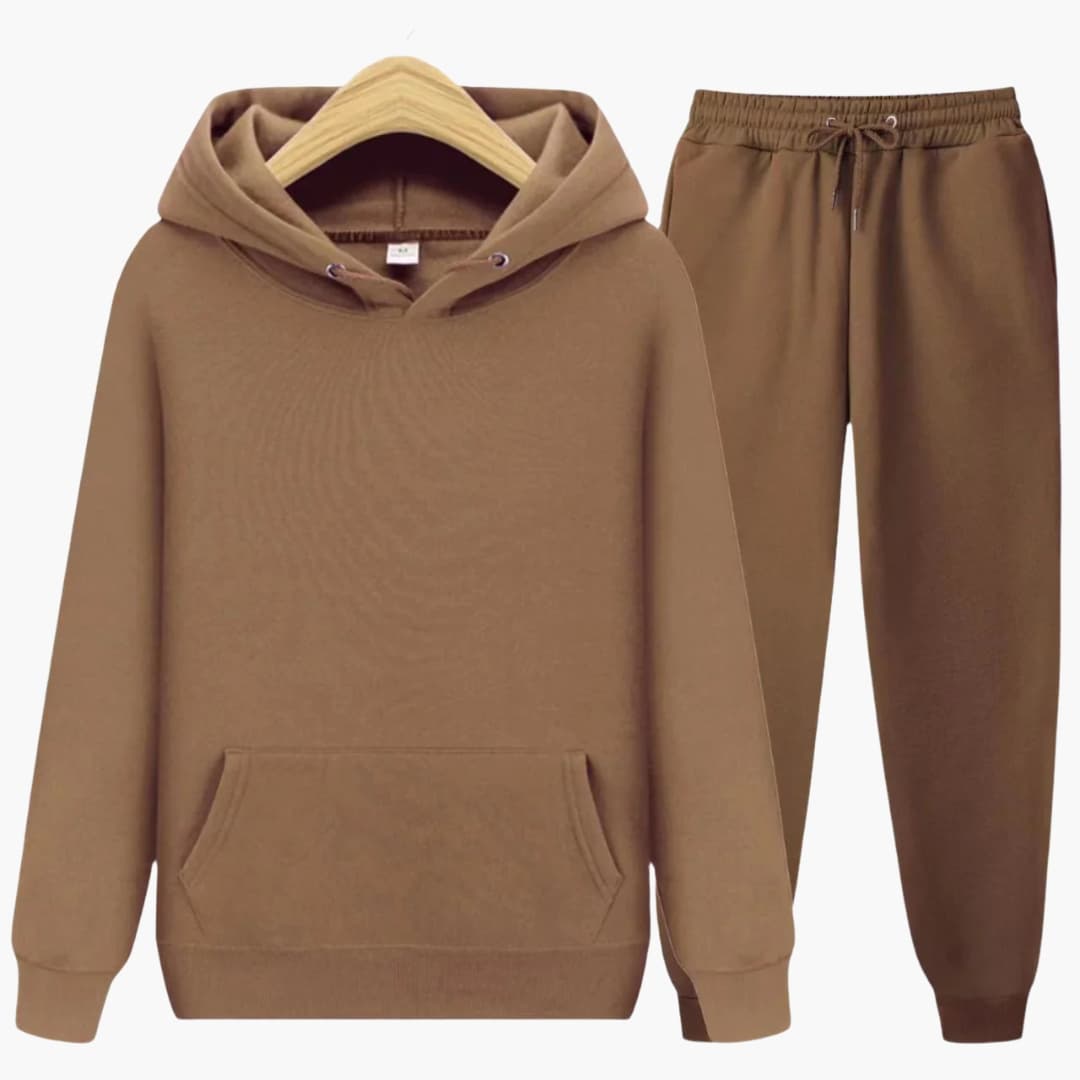 Athletic Hooded Tracksuit for Men