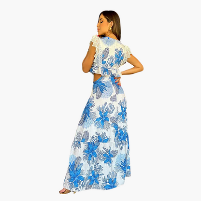 Beautiful Floral Long Dress