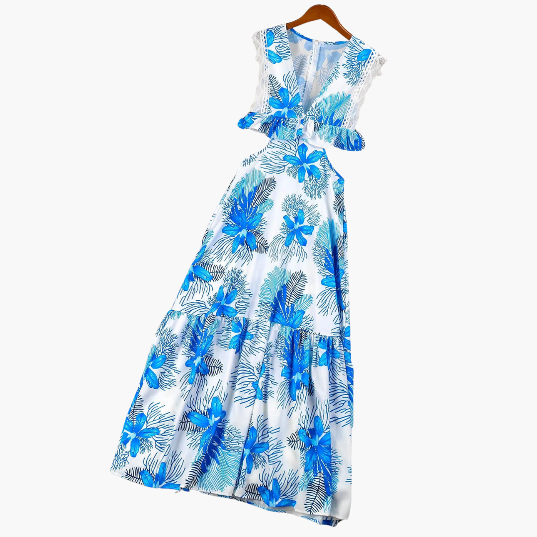 Beautiful Floral Long Dress