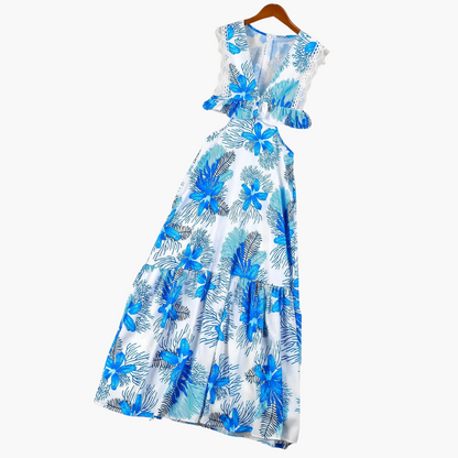 Beautiful Floral Long Dress
