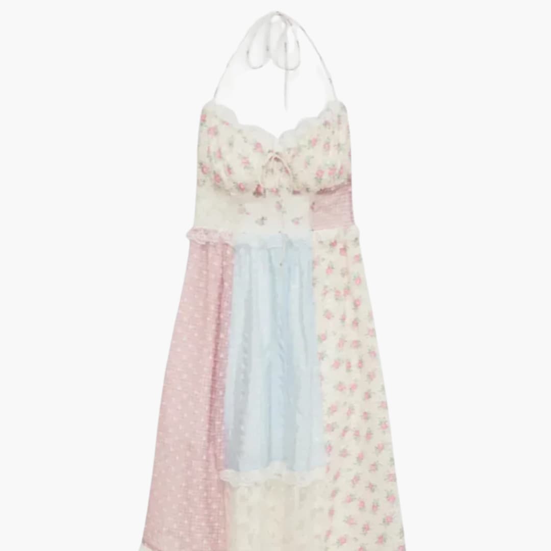 Bohemian Maxi Dress - Ladies Floral Summer Dress