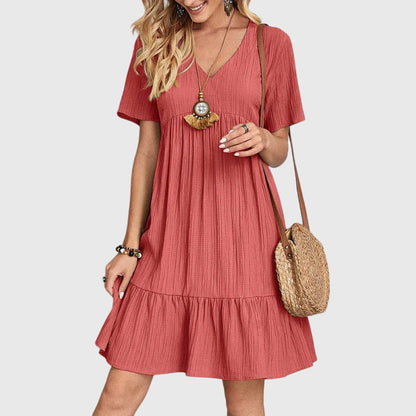 Beautiful Fit and Flare Jasmine Dress - Olytrend