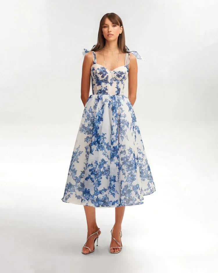 Beautiful Floral Summer Dress - Pexav