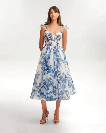 Beautiful Floral Summer Dress - Pexav