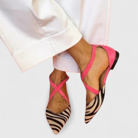 Ballet Dance Shoes with Ankle Straps