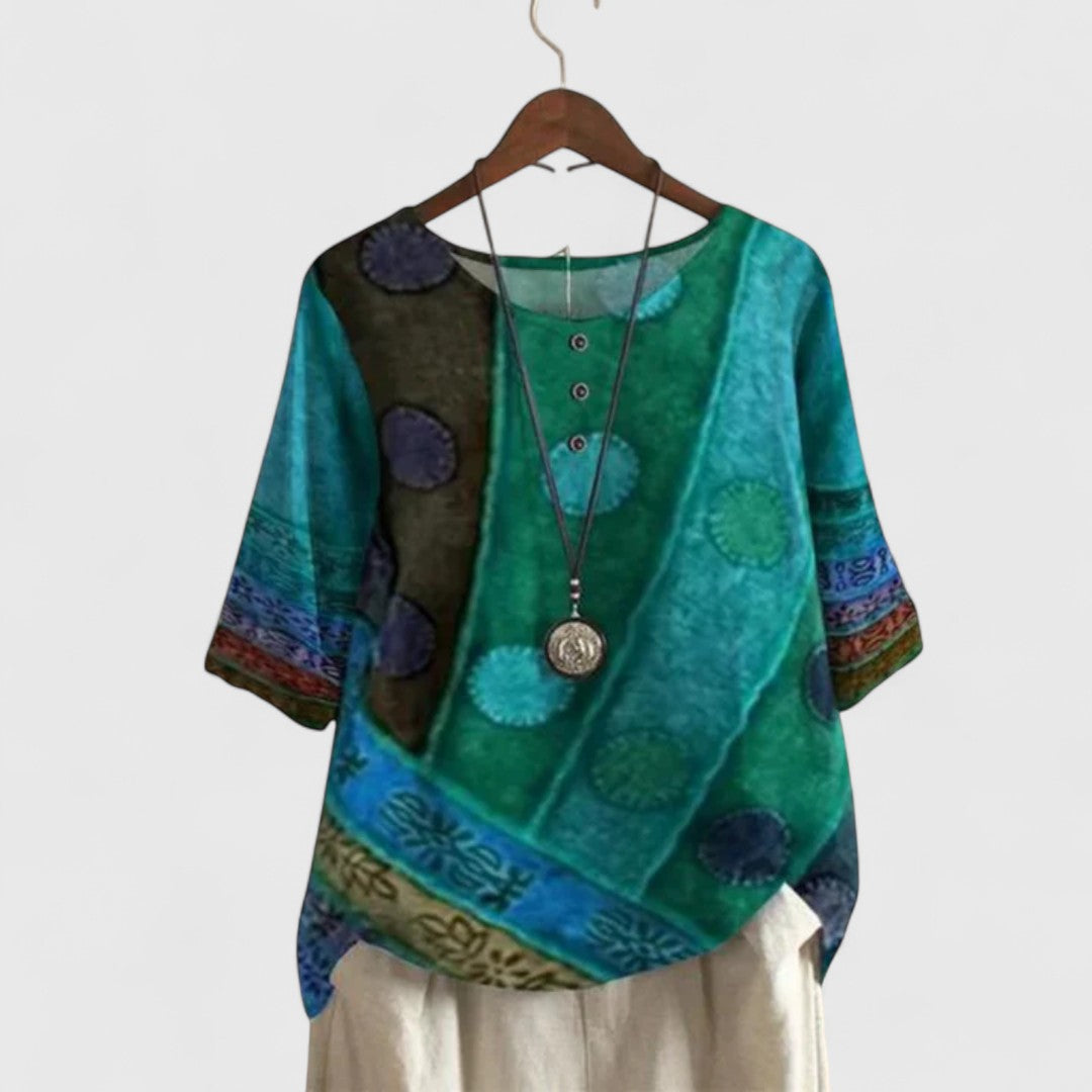 Boho Chic Women's Blouse