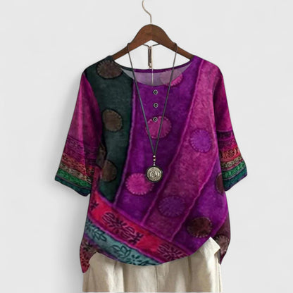 Boho Chic Women's Blouse