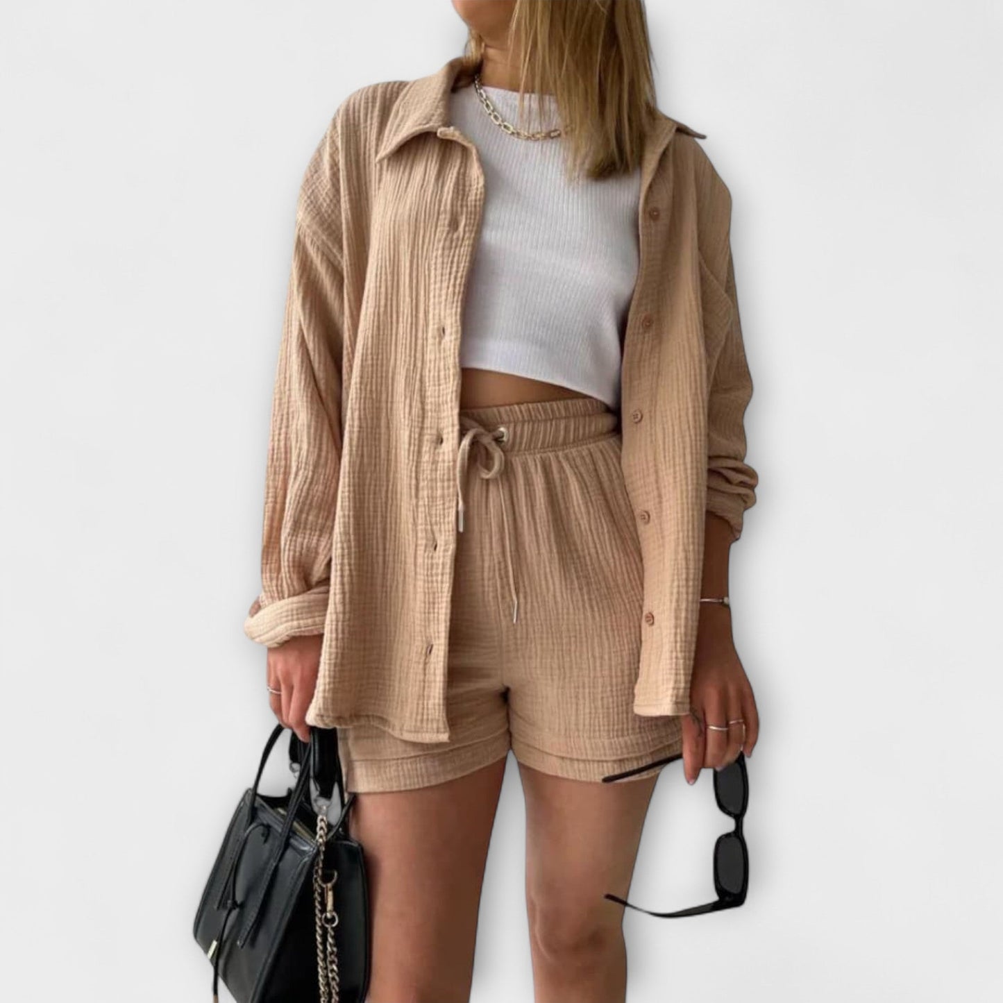 Beautiful Women's Two Piece Set - Olytrend