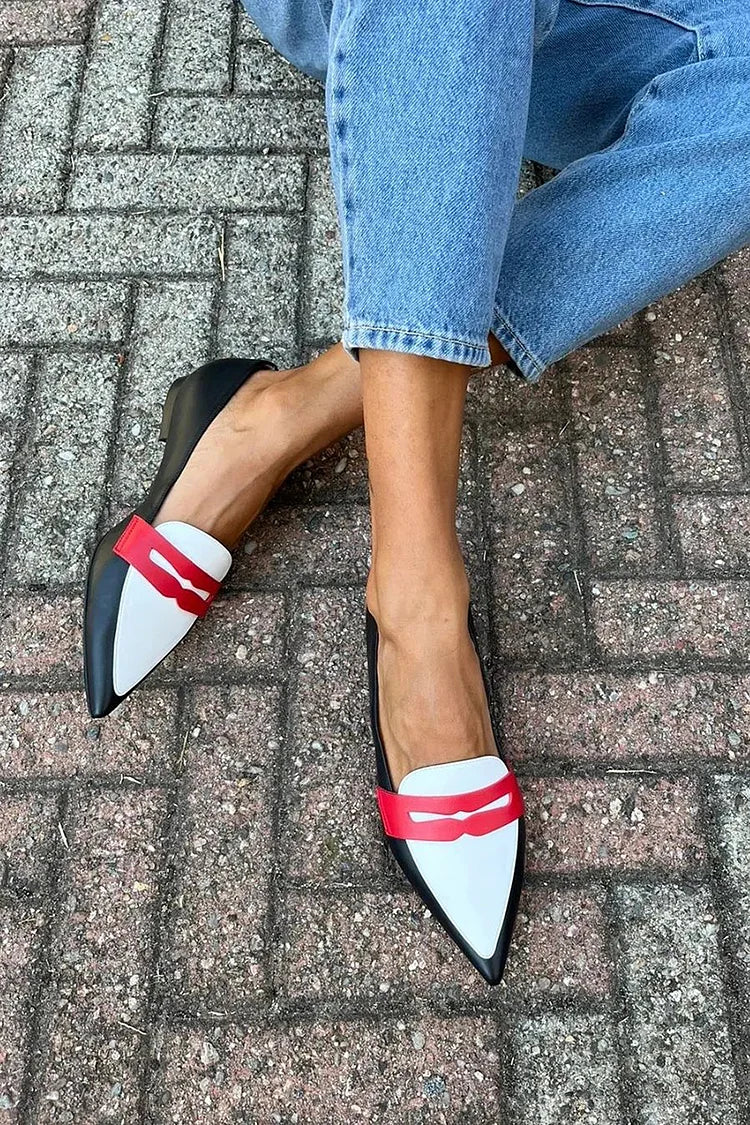 Bicolor Summer Sandals - Olytrend