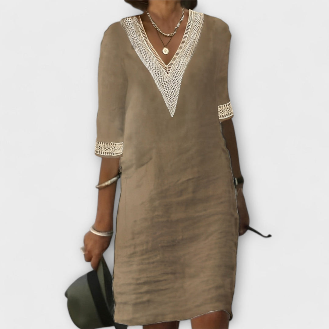 Boho Chic Crochet Summer Dress