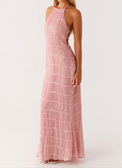 Beautiful Strappy Long Evening Dress