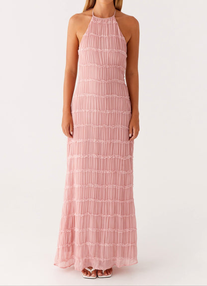 Beautiful Strappy Long Evening Dress