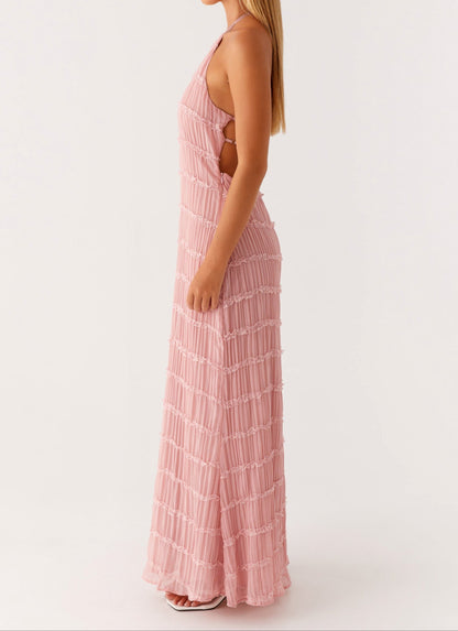 Beautiful Strappy Long Evening Dress