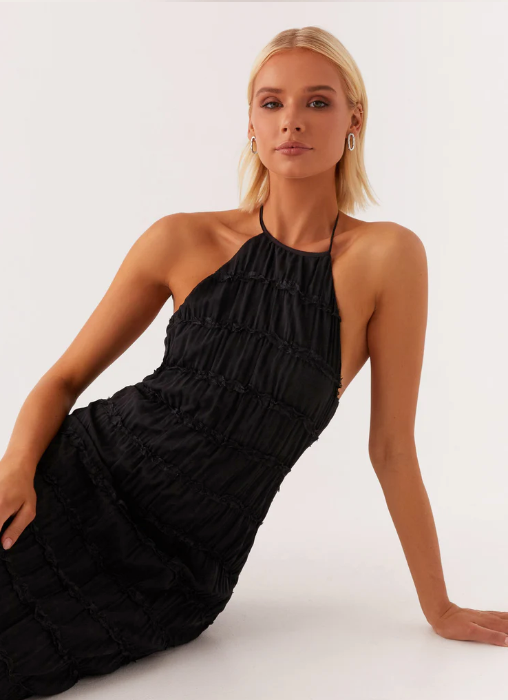 Beautiful Strappy Long Evening Dress
