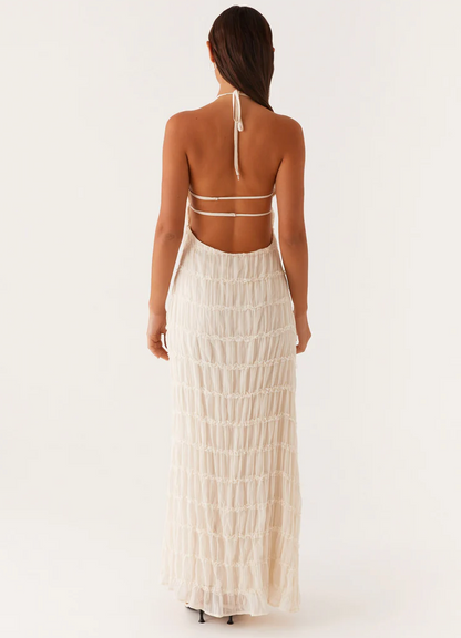 Beautiful Strappy Long Evening Dress