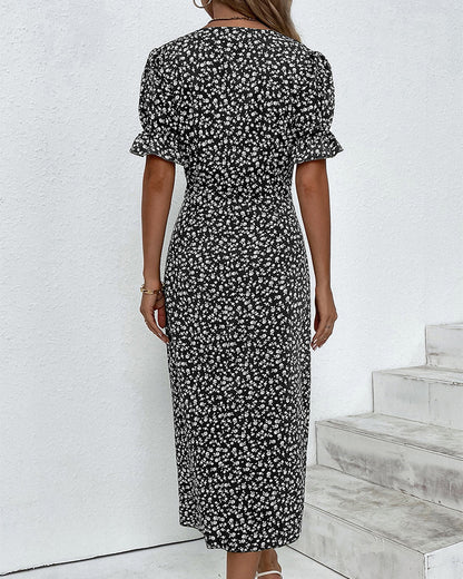 Beautiful Floral Women's Summer Dress