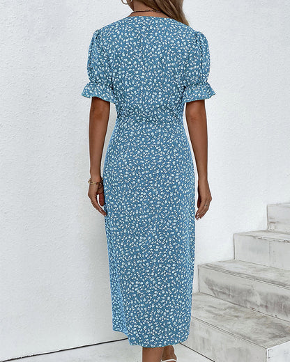 Beautiful Floral Women's Summer Dress