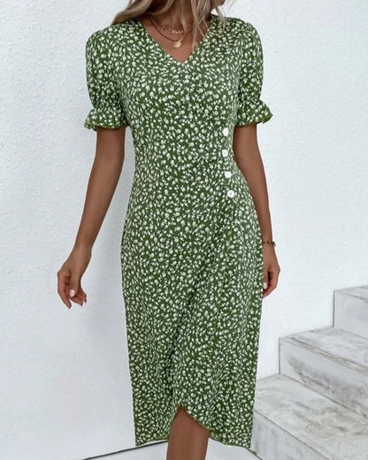 Beautiful Floral Women's Summer Dress