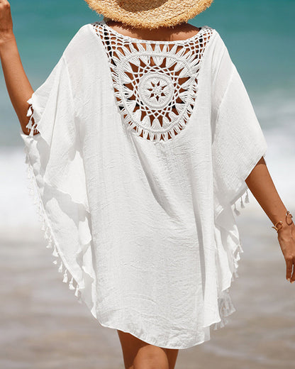 Bohemian Coastal Swim Cover Up - Olytrend