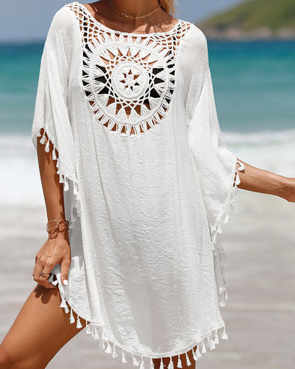 Bohemian Coastal Swim Cover Up