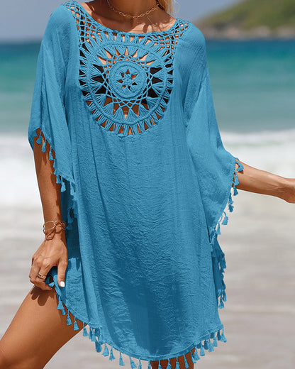Bohemian Coastal Swim Cover Up