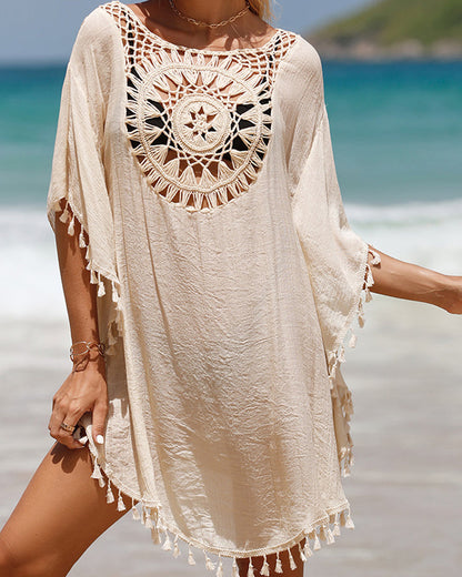 Bohemian Coastal Swim Cover Up