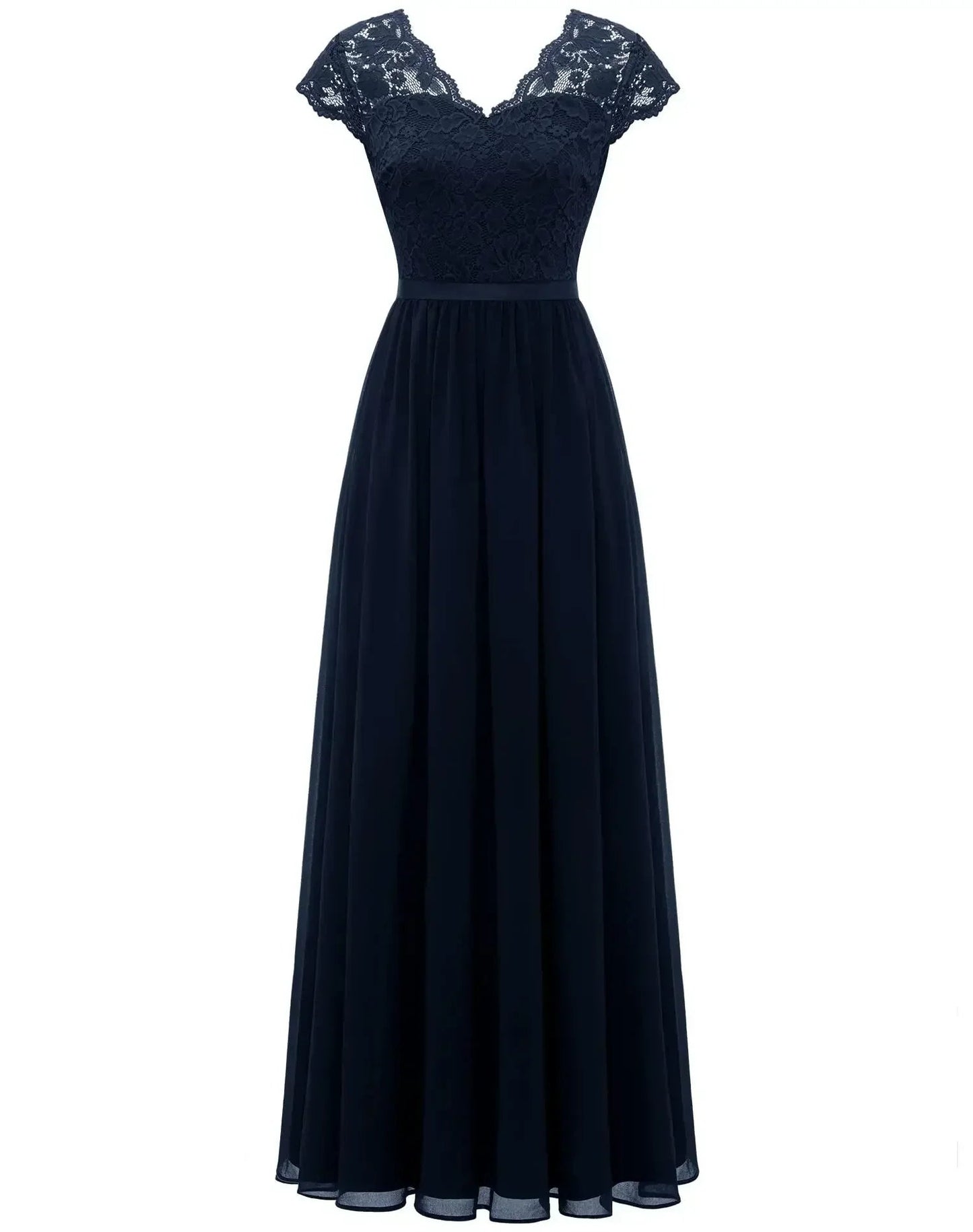 Beautiful Lace Evening Gown for Women