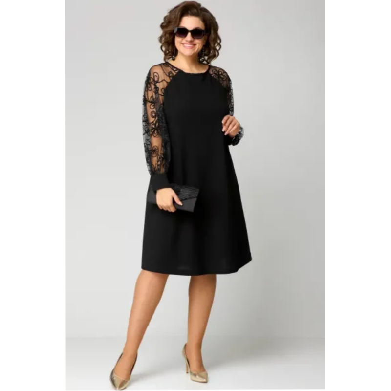 Beautiful Floral Party Dress - Olytrend