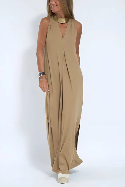 Beautiful Floor Length Dress with Matching Cardigan