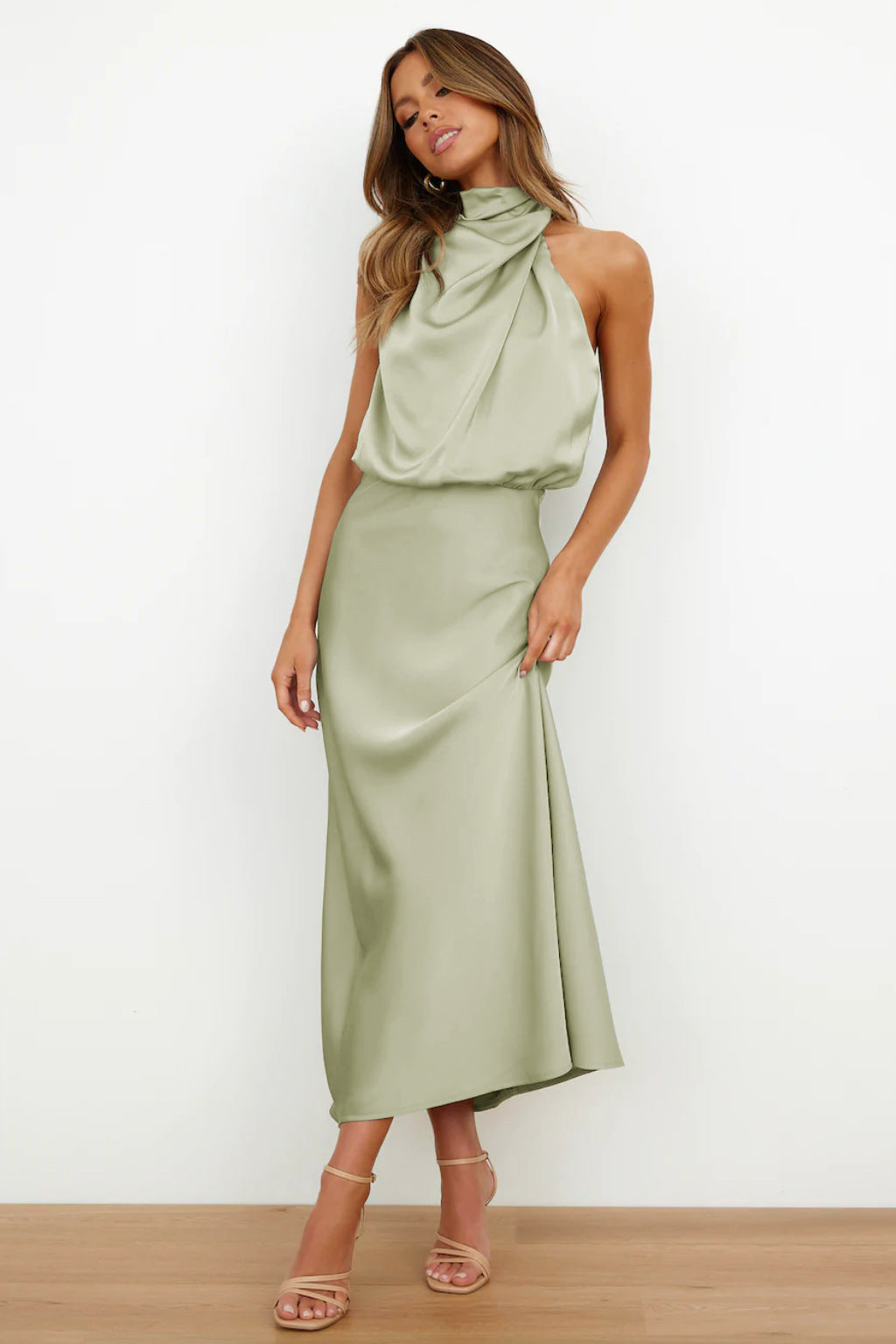 Beautiful Strapless Formal Gown