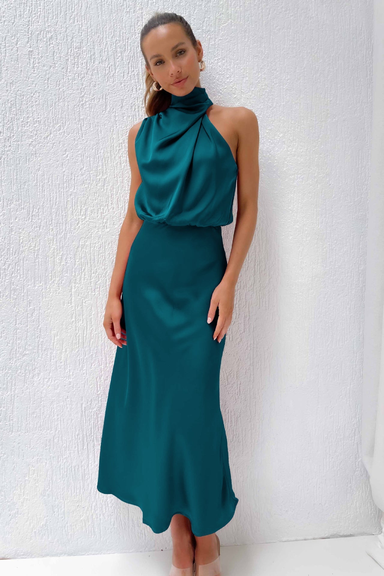 Beautiful Strapless Formal Gown