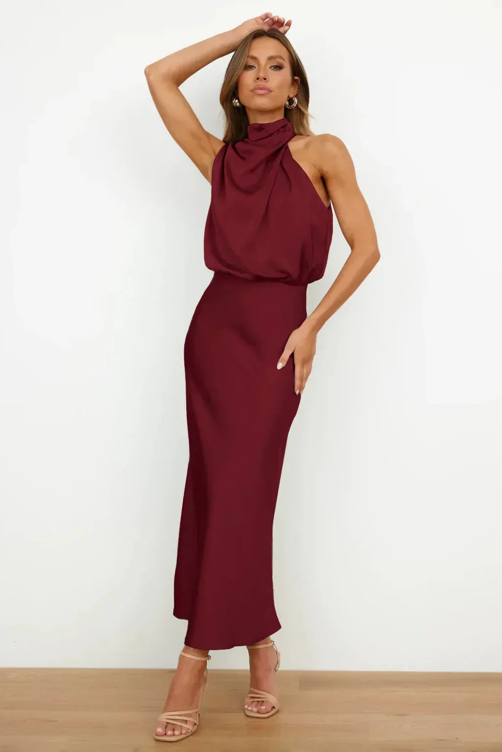 Beautiful Strapless Formal Gown