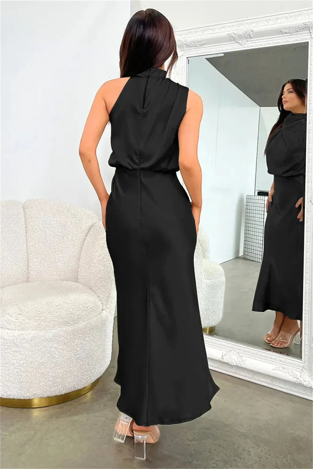 Beautiful Strapless Formal Gown