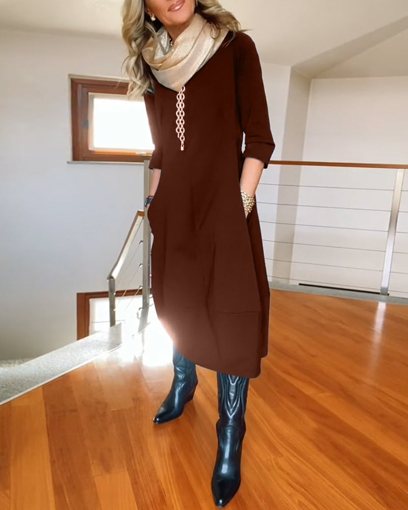 Beautiful Fit and Flair Dress