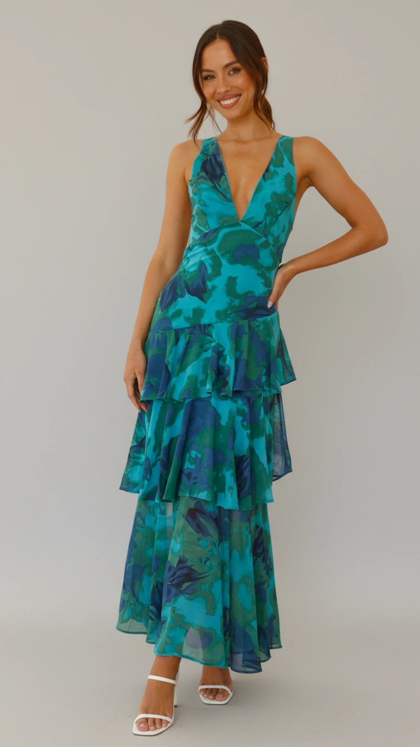 Beautiful Summer Maxi Sundress for Ladies