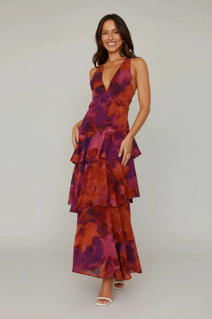 Beautiful Summer Maxi Sundress for Ladies
